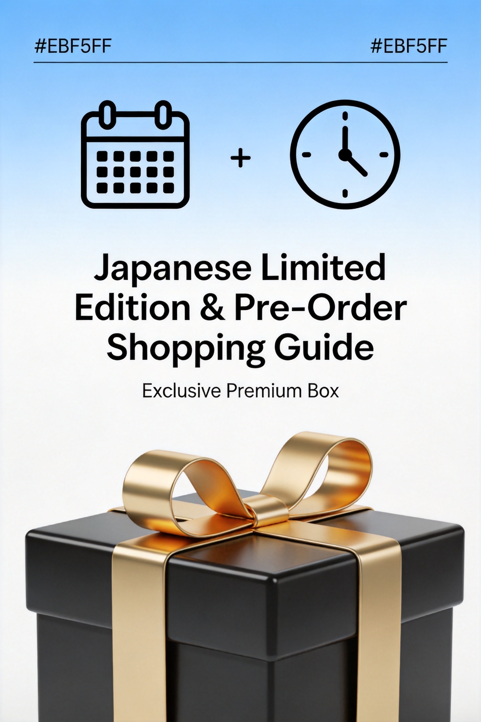 日本限定品与预约商品抢购攻略 - 手办BD限定通贩场贩预购教程