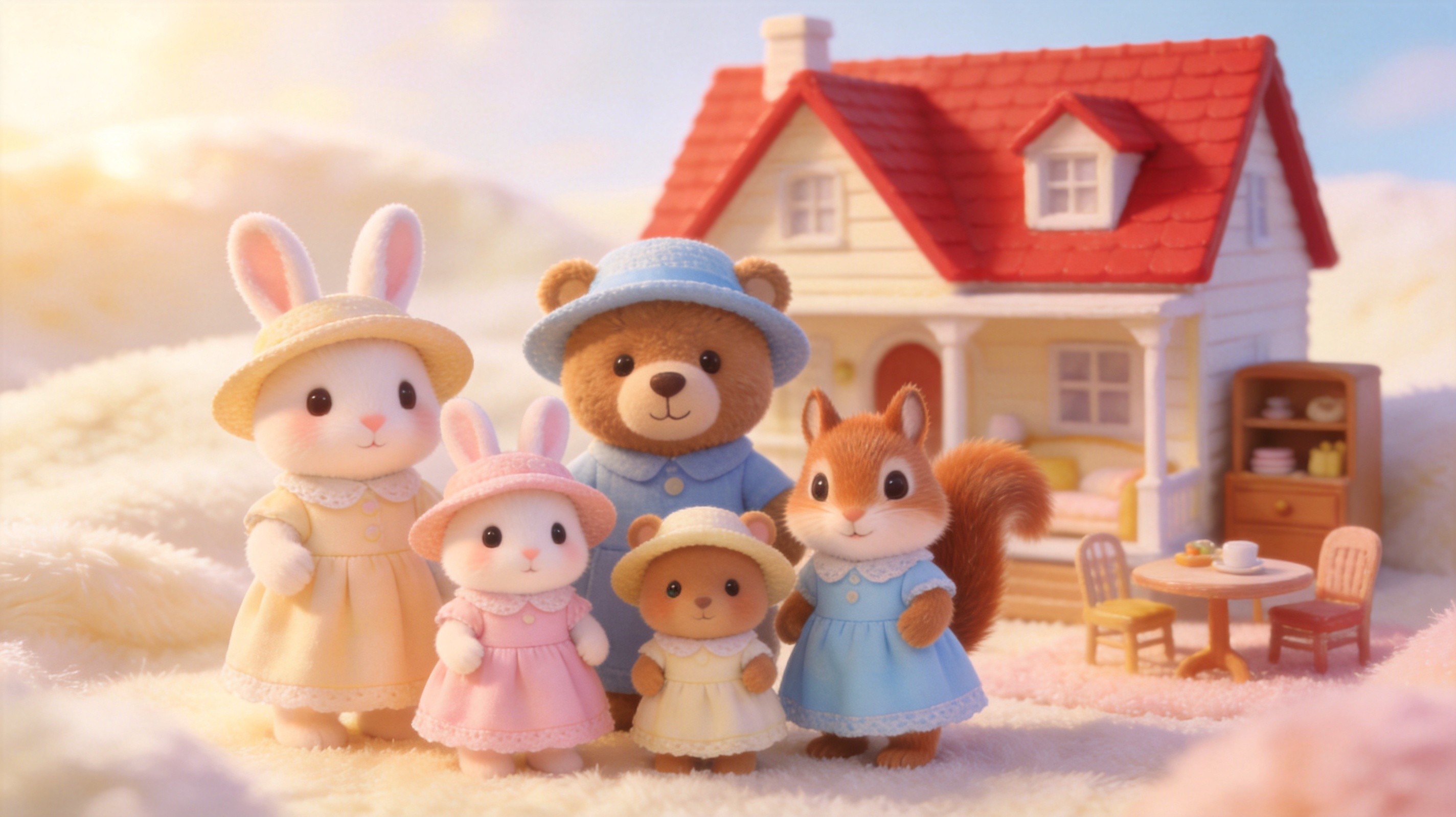 森林家族周边代购指南 - シルバニアファミリーSylvanian Families森贝儿巧克力兔家族人偶宝宝盲袋梦想豪宅房屋家具载具主题乐园限定毛绒正版日淘攻略
